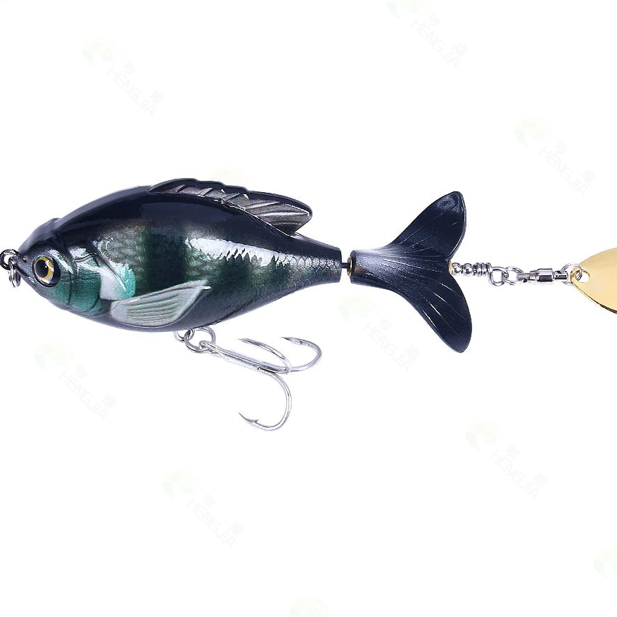 【LUREER】 胖魚拖拉機 16.5克 <螺旋槳+亮片> 路亞 水表餌 魚虎 黑鱸 拖拉機