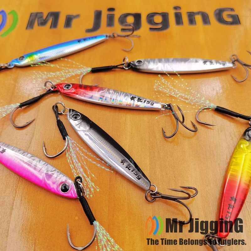 【LUREER】 Mr jigginG 截狂 高品質鐵板 <日本村田金箔鐳射塗裝> 搭配鐵板單鉤+三本鉤 鐵板 岸拋