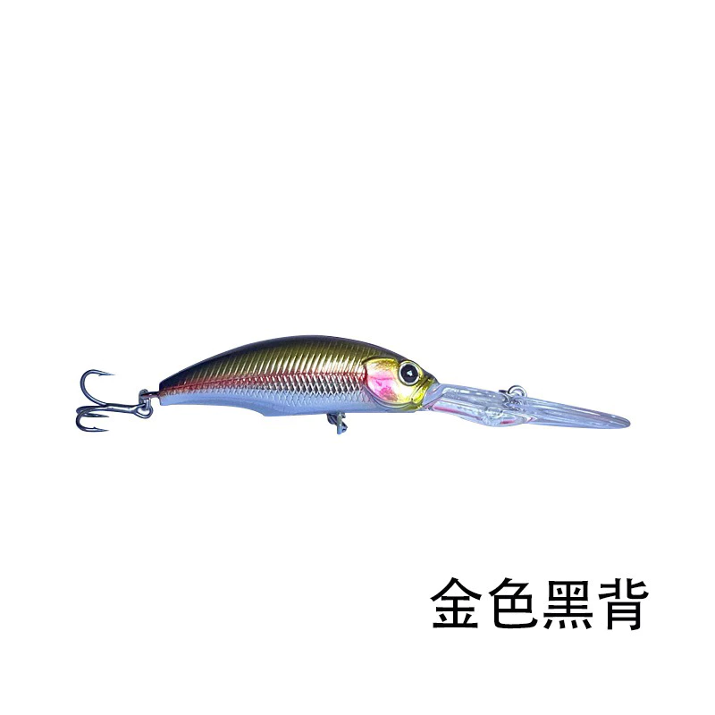 【LUREER】長舌板 米諾 深潛 7.7G 內置響珠 路亞 石斑 紅槽