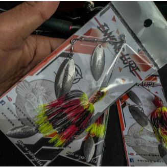 【LUREER】 ENYONG LURE 印尼手工製 SPINNER BAIT 20克/30克 不鏽鋼加粗 複合式亮片