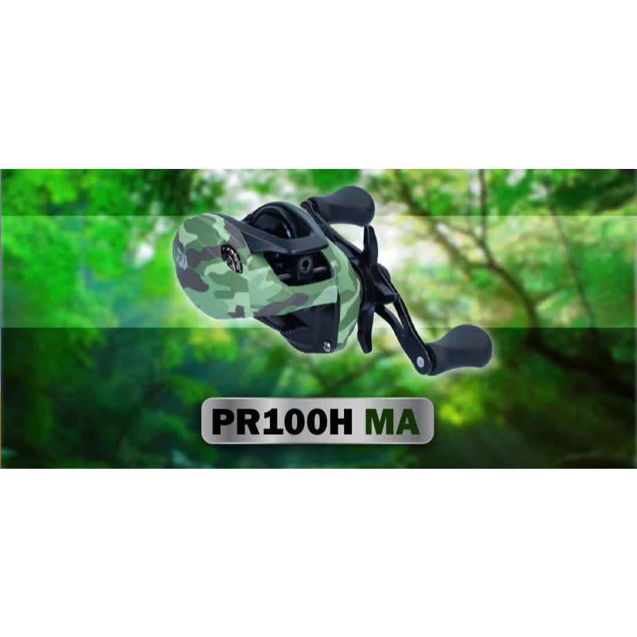 【LUREER】DAIWA 22 PR100 H 迷彩系列 小烏龜 雙軸捲線器 入門款 路亞
