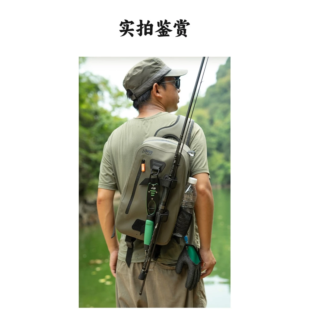 【LUREER】 池刃 防水路亞包 <大/小兩款挑選> 腰掛斜背兩用 輕量 多功能 大容量 路亞包