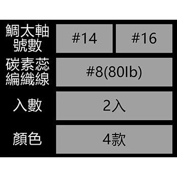 【LUREER】 SAME 莎美 武士鯛魔幻鉤組 2組裝 <濃厚蝦味添加> 游動丸 船釣