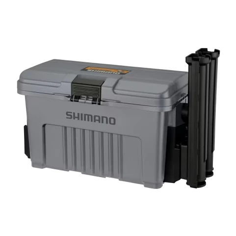 【LUREER】 SHIMANO 25 CS-001Y 多功能置物箱 可超取 <附竿架*2+收納盒> 可坐 路亞箱 船釣