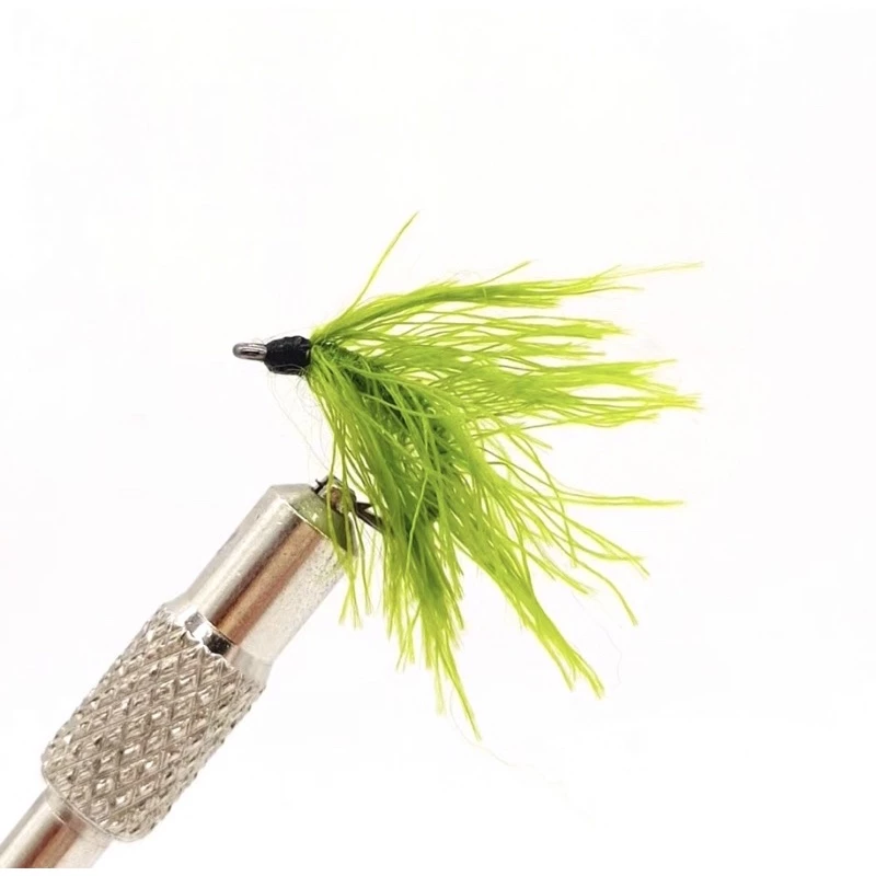 【LUREER】 高擬真青苔毛鉤 4入 「特價」自然飄逸 吳郭魚 草魚 鯉魚 馬口 溪流 微物 毛鉤 飛釣