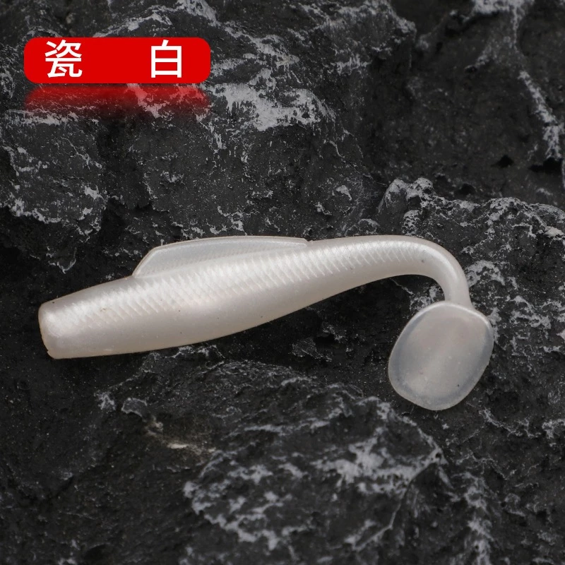 【LUREER】浮水 T尾軟蟲 TPR材質 6 / 8 / 10公分 <加味高比重> 路亞 德州釣組 黑鱸 泰國鱧 軟餌
