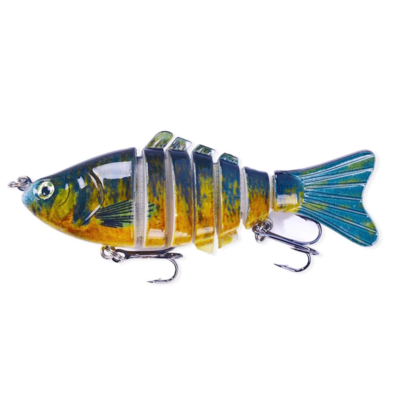【LUREER】 多節魚 7節 14.7克 路亞 泳型自然 高仿真塗裝 米諾