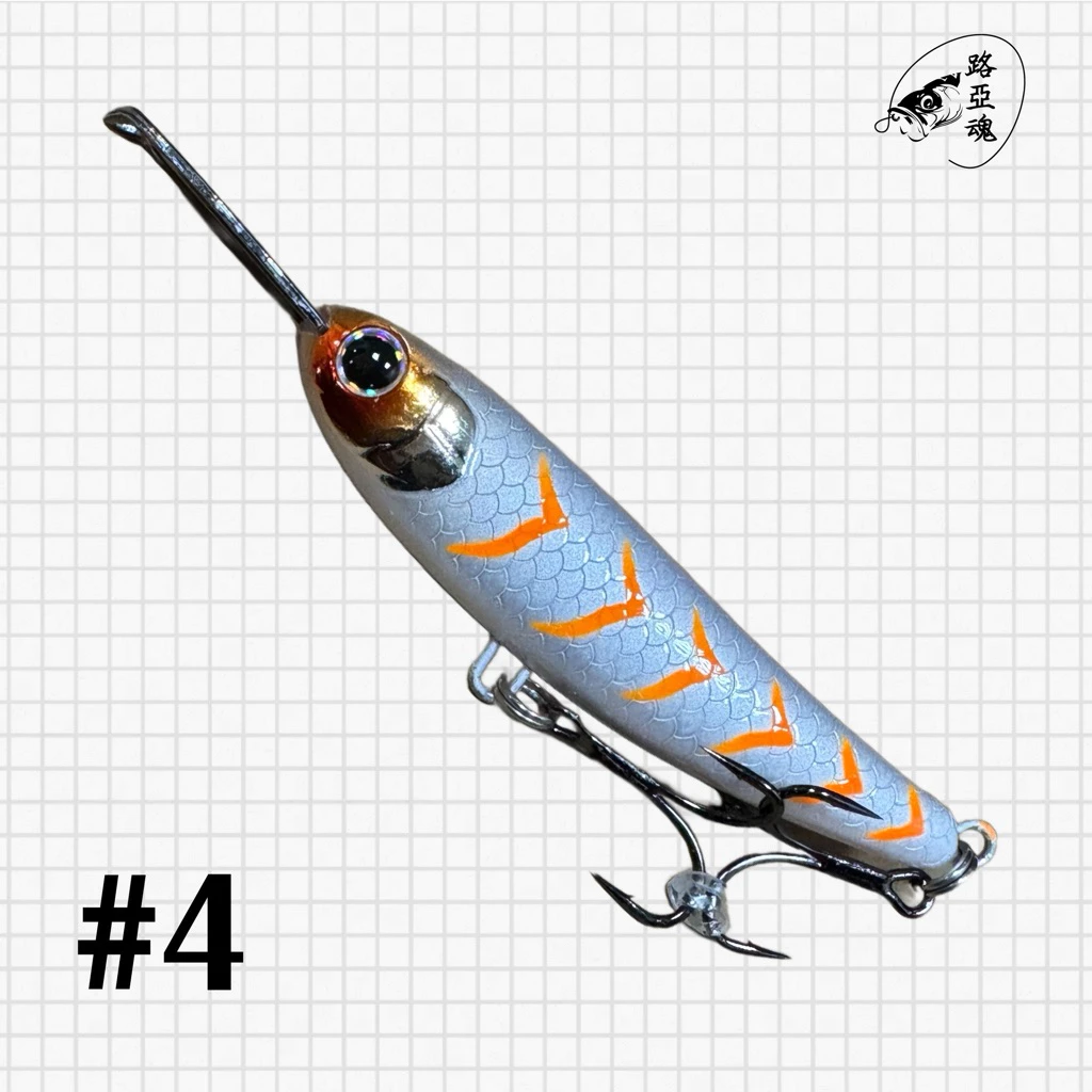 【LUREER】 RISER BAIT 006 金屬舌板 自動鉛筆 路亞 鉛筆 海鱸 岸拋 捲仔 004