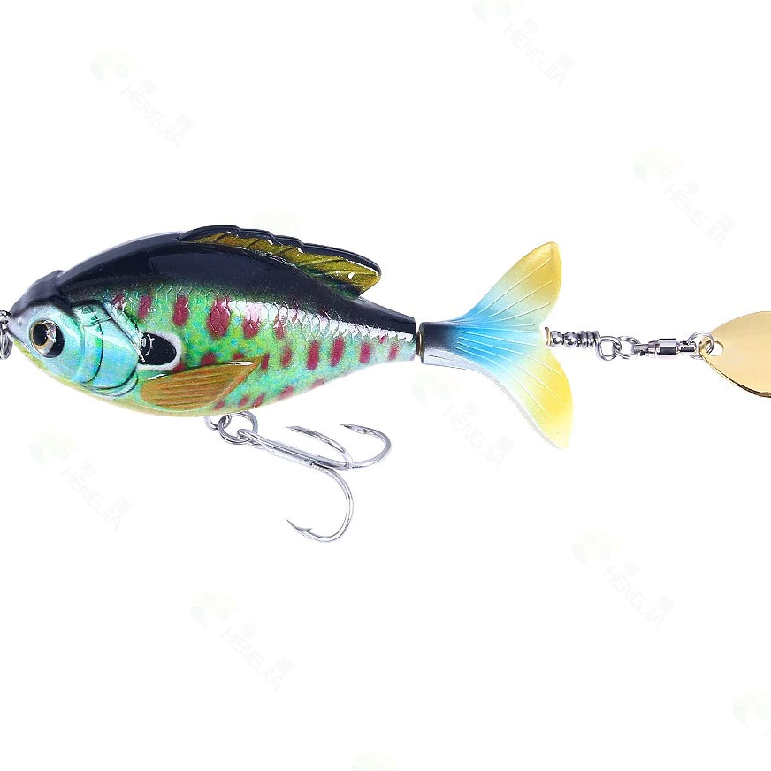 【LUREER】 胖魚拖拉機 16.5克 <螺旋槳+亮片> 路亞 水表餌 魚虎 黑鱸 拖拉機