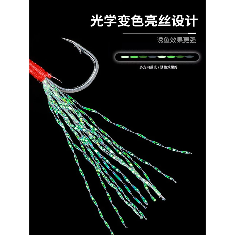 【LUREER】 幻彩鐳射 魚鱗鐵板 7-25克 《附鐵板鉤+三本鉤》 路亞 鐵板 遠投 岸拋 微鐵 敲底 亮片