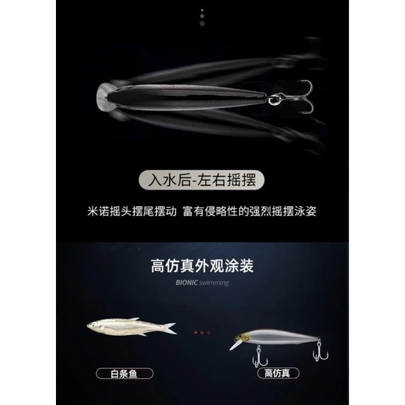 【LUREER】 銀刀米諾 5 / 7 / 10 /14克 搭載 