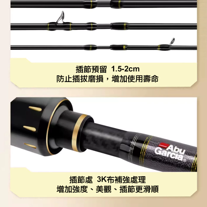 【LUREER】 Abu Garcia NEW MAX SX 路亞旅竿 <高質感> 入門 路亞 多節竿