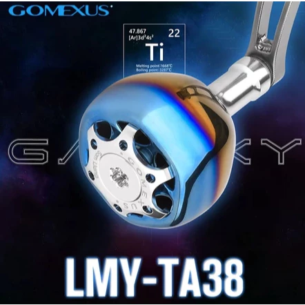 【LUREER】 GOMEXUS LMY-TA38S 鈦合金握丸單搖臂組 紡車捲線器改裝 路亞