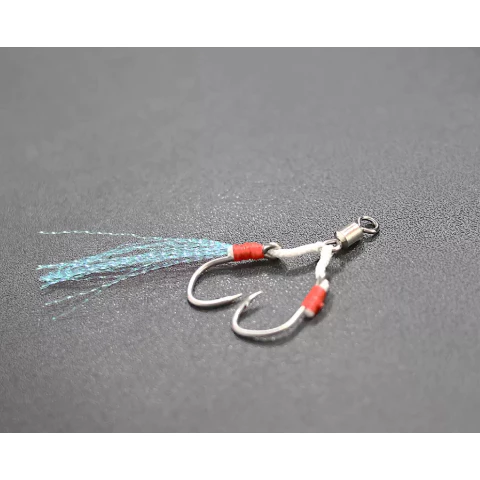 【LUREER】GHOST BLADE 鬼刃 S/D KH-0679岸拋鐵板單/雙鈎組 鐵板鉤 雙鉤 單鉤 路亞 岸拋