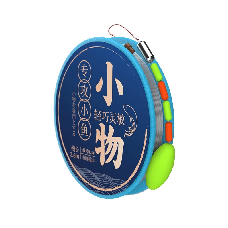 【LUREER】 小物釣組 6尺 / 9尺 / 12尺 手竿釣組 專攻小魚 溪流釣組 秋田狐鉤 手竿 線組