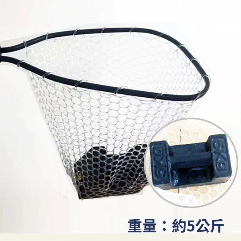 【LUREER】 SEA PRO 折疊式撈網 <鋁框橡膠網> 路亞 網子 魚網 黑鱸 管池