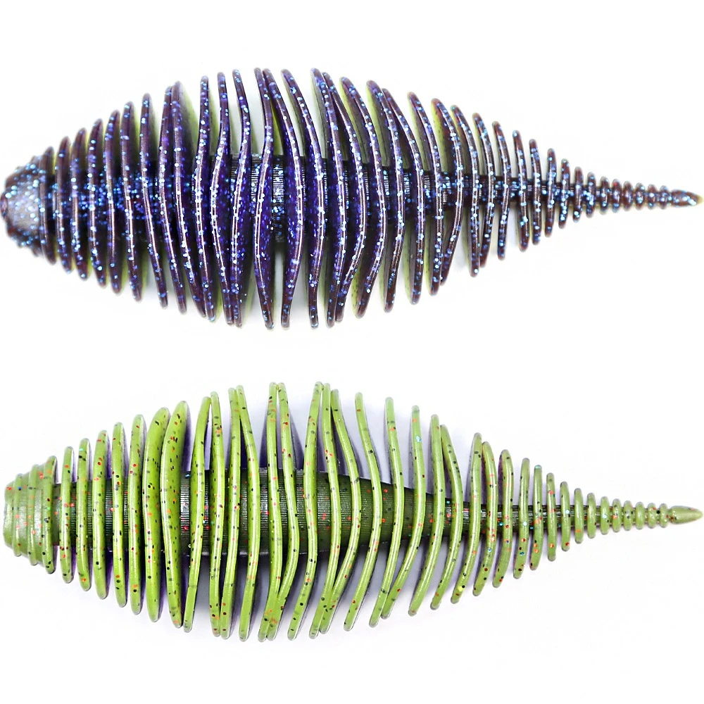 【LUREER】 PEAK 風箱蟲 75mm 加味 加鹽 高比重 路亞 黑鱸 管池 加州鱸魚 無鉛 德州 軟蟲