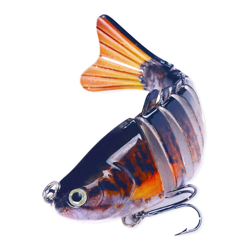 【LUREER】 多節魚 7節 14.7克 路亞 泳型自然 高仿真塗裝 米諾