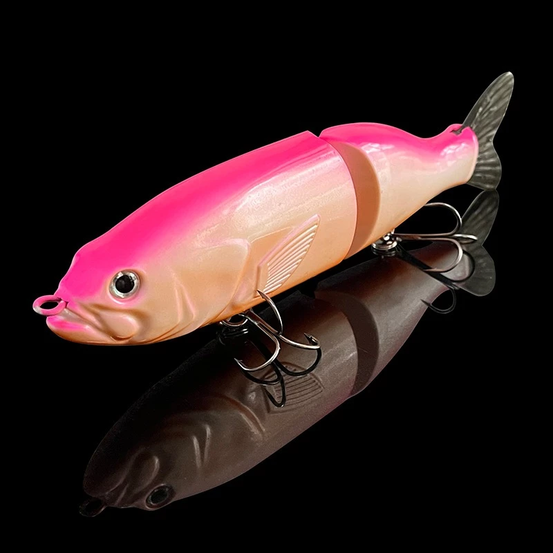 【LUREER】 Sukuai 大胖雙節魚 80克 <重型路亞> 多節魚 龍膽石斑 黑鱸 管池 路亞 大餌
