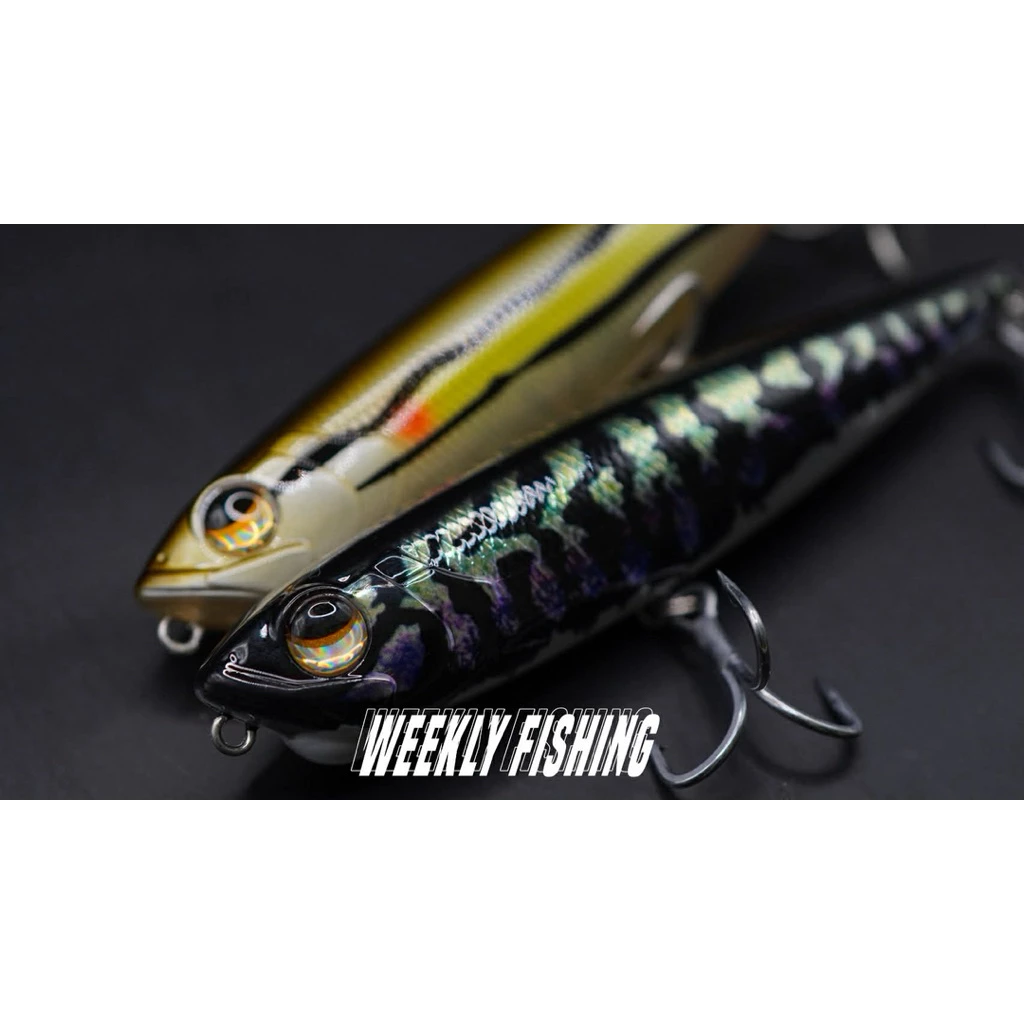 【LUREER】 WEEKLY FISHING 傻眼鉛筆 13公分 33公克 重心轉移遠投 四倍三本鉤 魚虎 岸拋