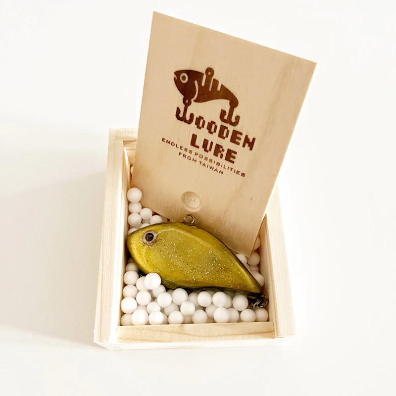 【LUREER】 wooden手作路亞 「出清」木製顫泳 VIB 12克 附精美木盒 路亞 捲仔 手工餌