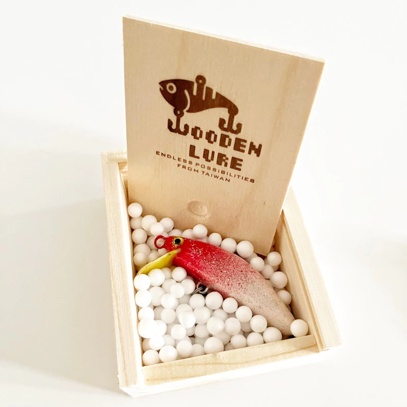 【LUREER】wooden 手作路亞 「出清」木製米諾 7.4克 附精美木盒 路亞 米諾 捲仔 手工餌