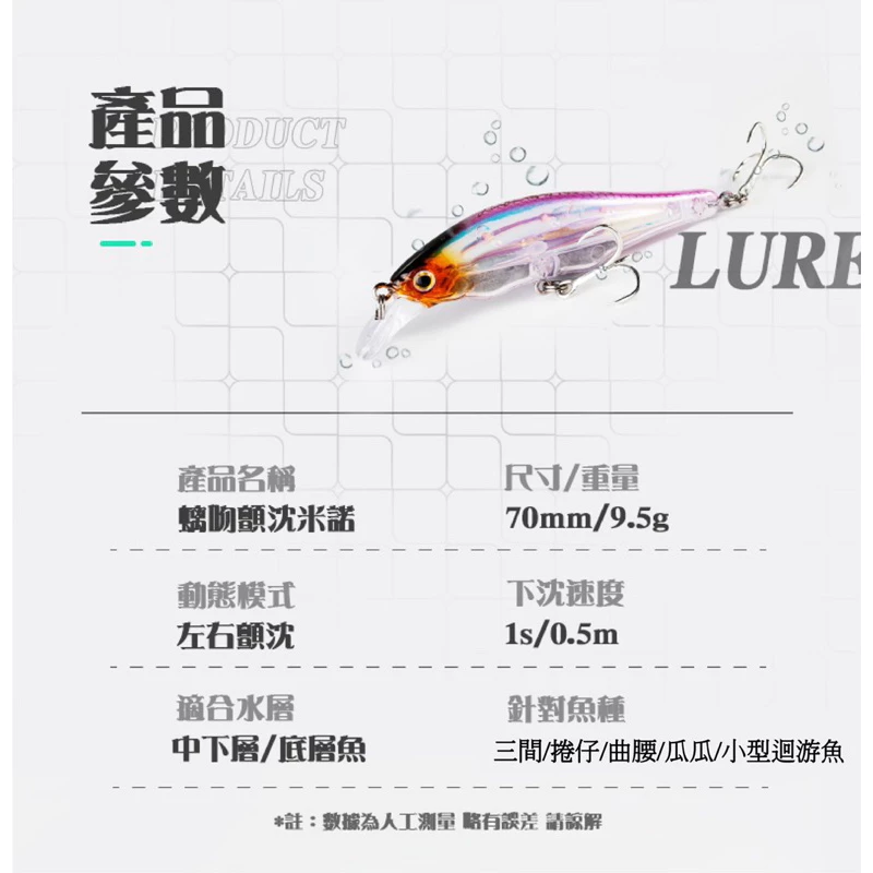 【LUREER】 LUREGEE 螭吻 米諾 9.5克 路亞 米諾
