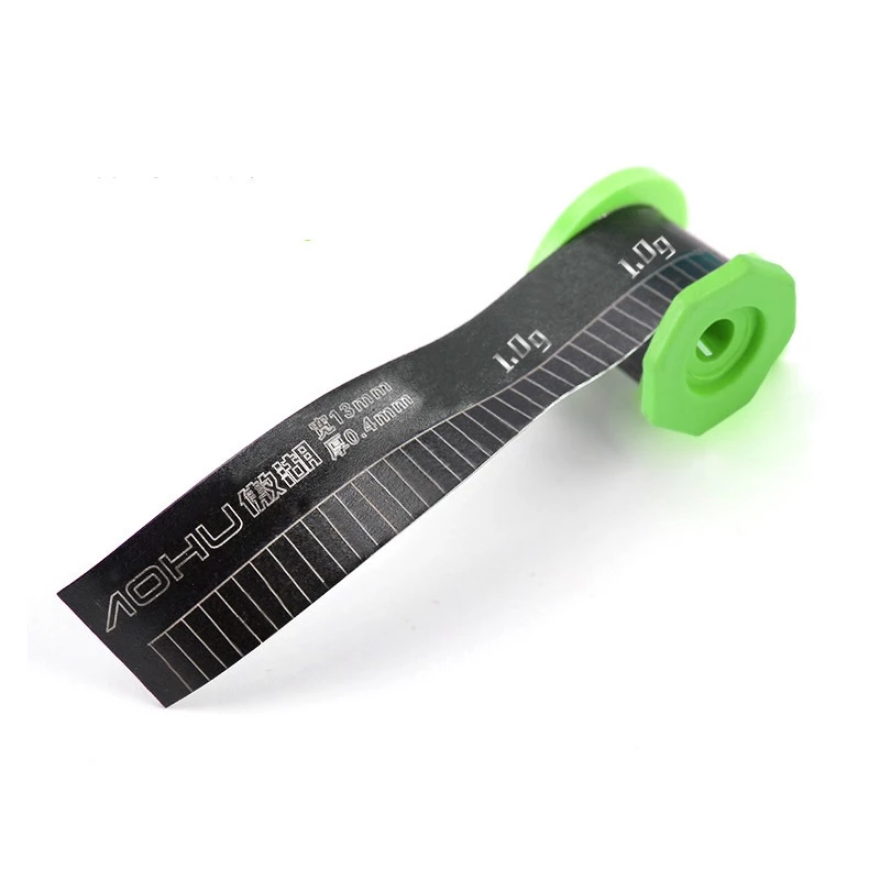 【LUREER】 刻度鉛皮捲 0.8mm厚度 <修好重心不佳的餌!!!> 鉛皮 高純度電解鉛 路亞 米諾 鉛筆 拖拉機
