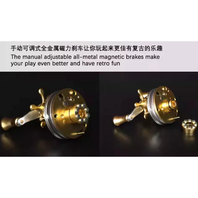【LUREER】 艾歐仕 Aioushi 復古式鼓輪 BH300 <溪流微物專用> 鼓輪 微拋 雙軸捲線器