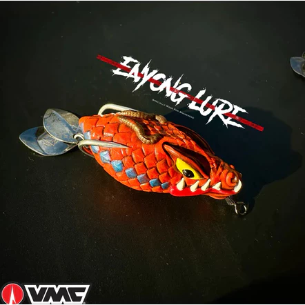 【LUREER】 ENYONG LURE 印尼手工製 BEBONG 摩納龍頭 13克 雷蛙 泰國鱧 雷強