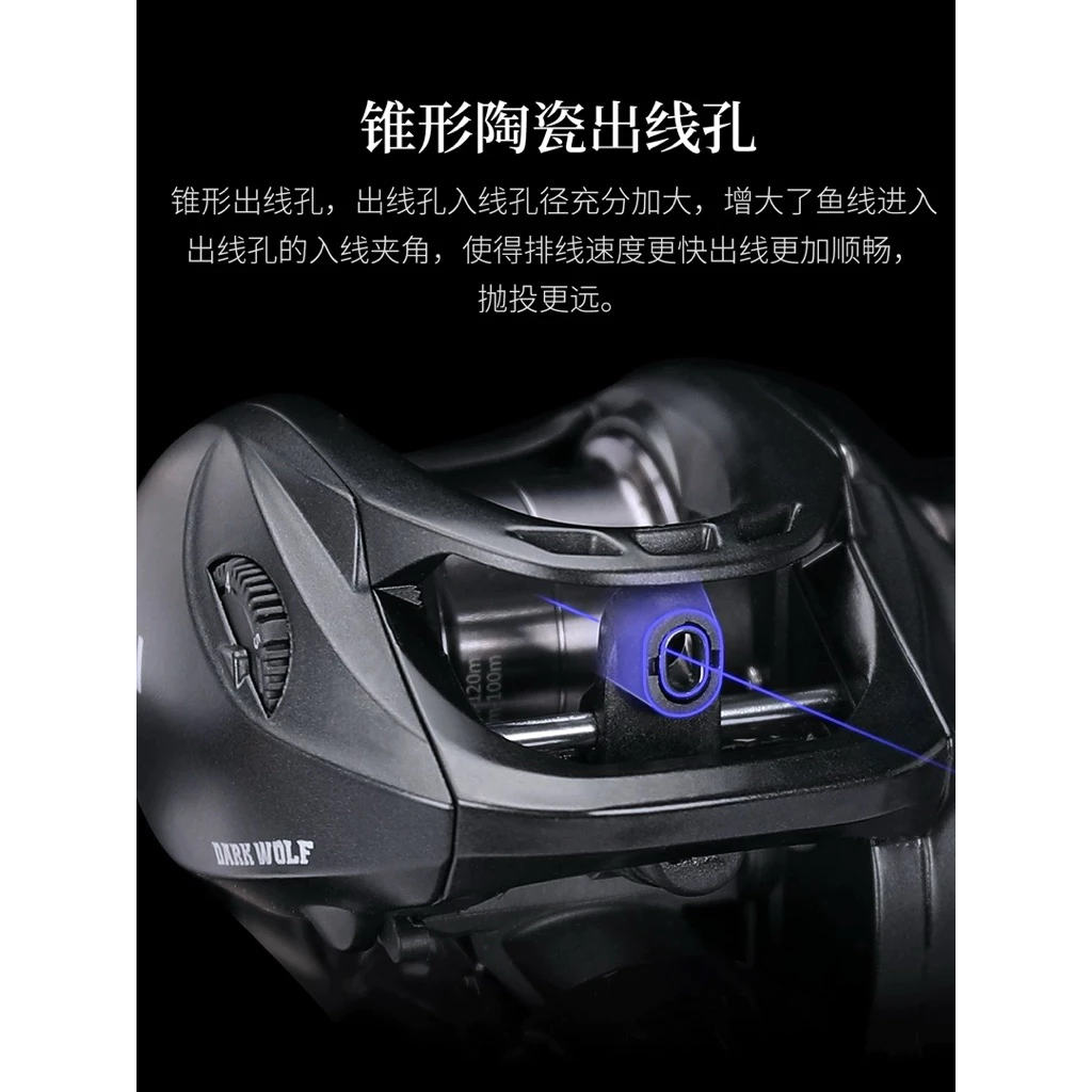 【LUREER】 釣之屋 25 DARK WOLF 黑狼 PRO「超輕系列」微拋 路亞 溪流 微物 槍柄 超輕狼 小烏龜