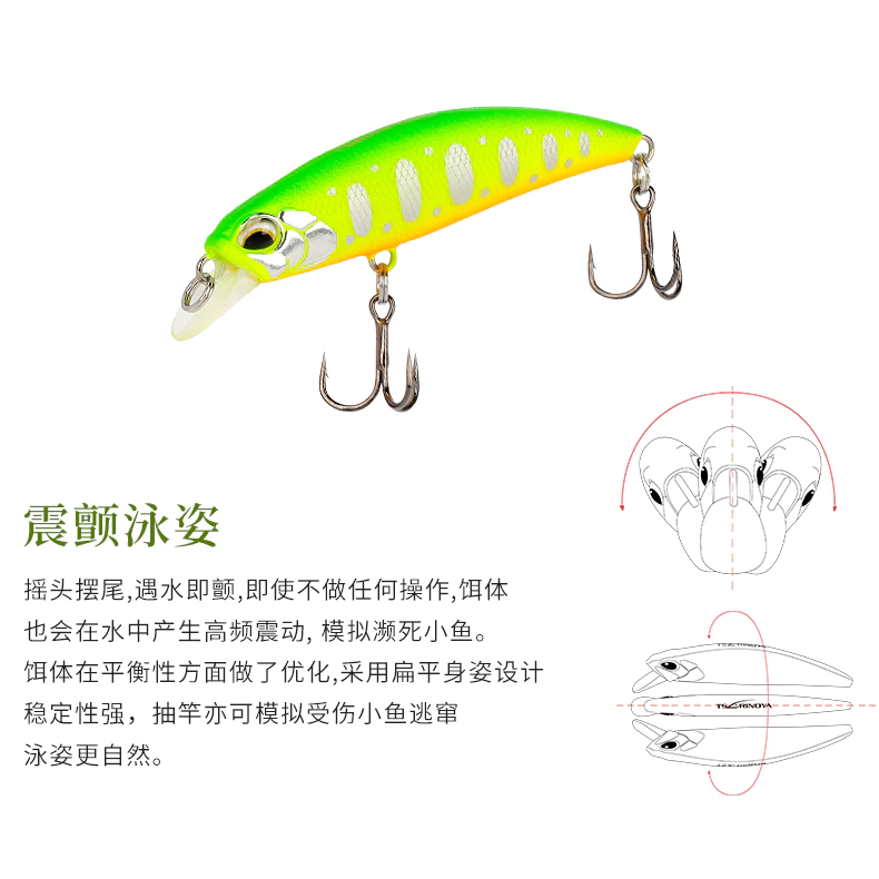 【LUREER】 釣之屋 DW67 60S 沉水米諾 6.1克 盒裝 精緻塗裝 SINKING MINNOW 米諾 捲仔
