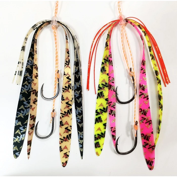 【LUREER】 SAME 莎美 武士鯛飄裙鉤組 2組裝 <綁好鉤組> 游動丸 船釣