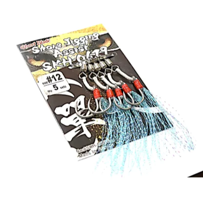 【LUREER】GHOST BLADE 鬼刃 S/D KH-0679岸拋鐵板單/雙鈎組 鐵板鉤 雙鉤 單鉤 路亞 岸拋