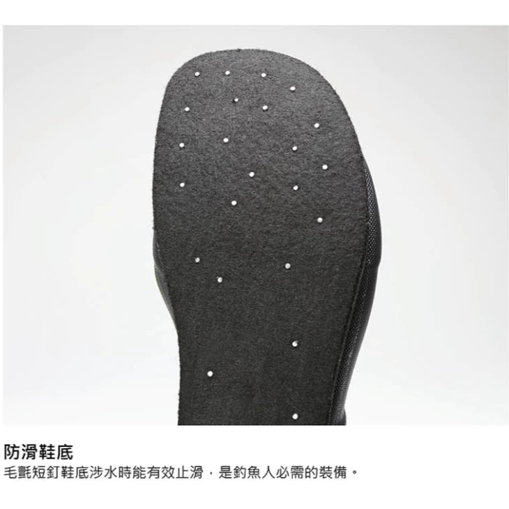 【LUREER】 WEFOX NJ-101 毛氈短釘鞋 <釣魚人必備全新升級> 菜瓜布 加釘 朔溪鞋 防滑鞋