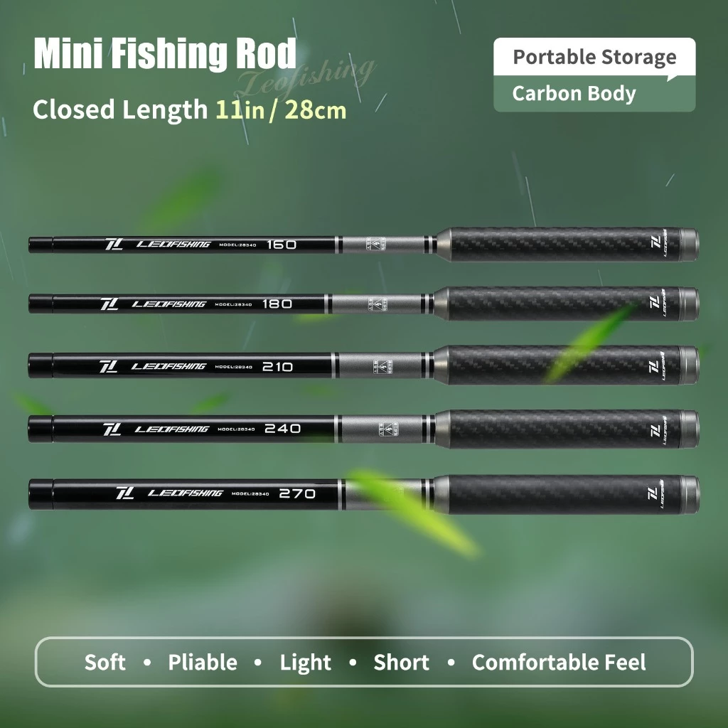 【LUREER】 LEO FISHING K系列 小物手竿 210-270 手竿 微物釣 池塘 公園 溪釣 溪哥 吳郭魚