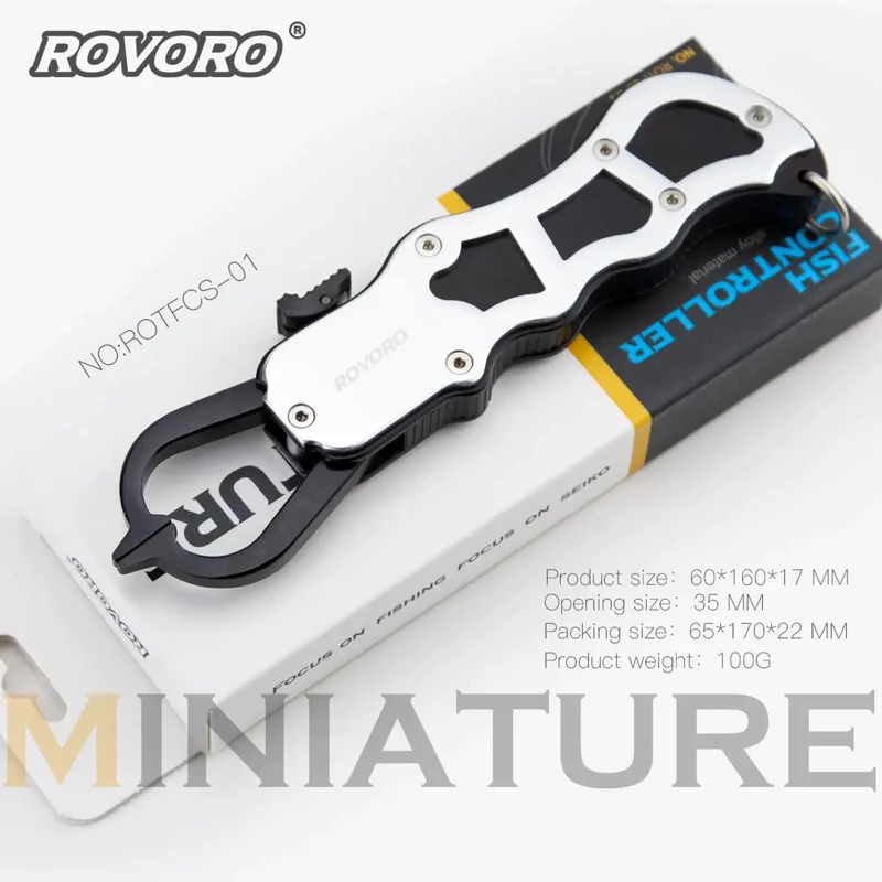 【LUREER】ROVORO 進口高品質 控魚器 <高質感> 路亞 魚夾 岸拋 磯釣 路亞鉗 大物
