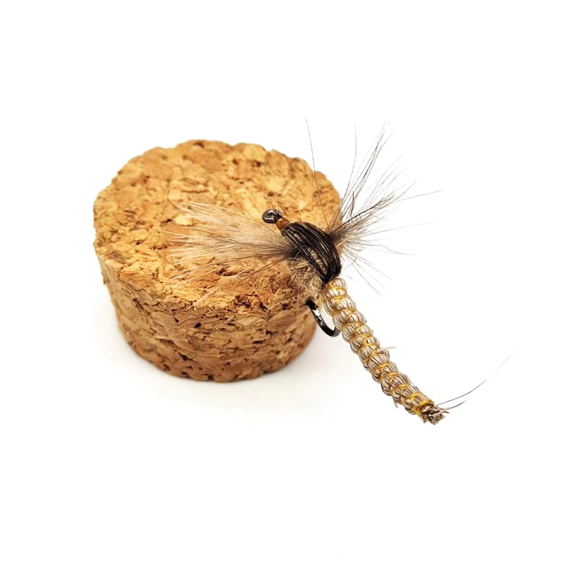 【LUREER】 蜉蝣毛鉤 3入 盒裝 12# 手工綁製 精品蟲鉤 高仿真 毛鉤 路亞 飛蠅釣 微物 溪釣 馬口 溪哥