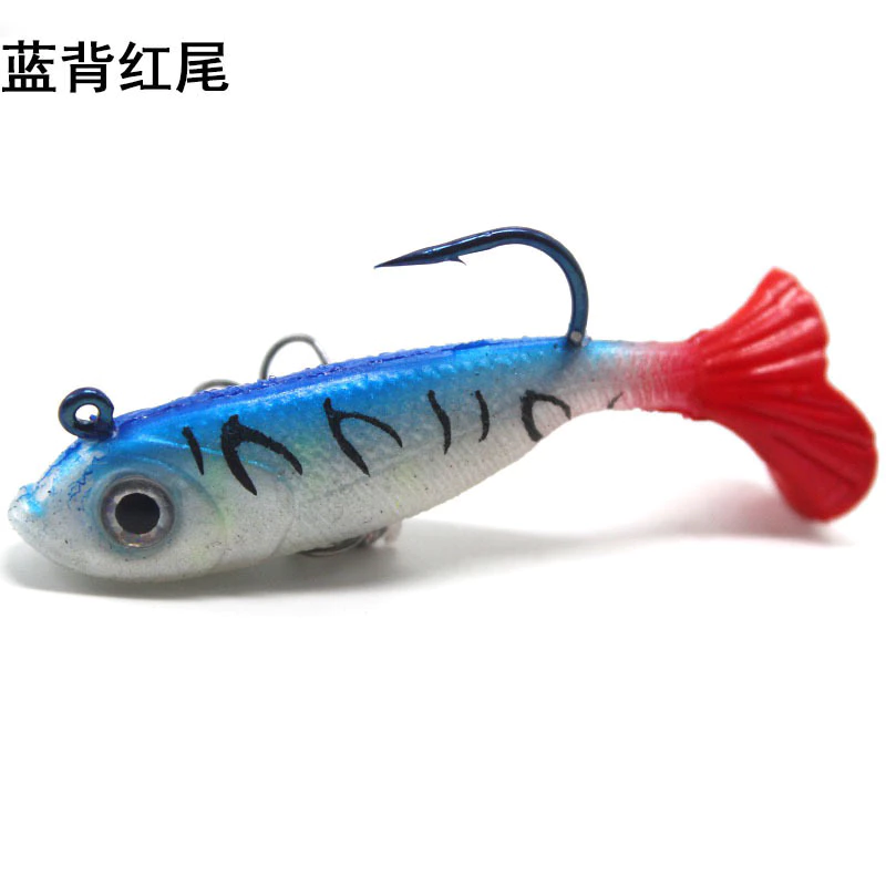 【LUREER】包鉛T尾軟魚 7克/15克 軟蟲 根魚 岸拋 路亞