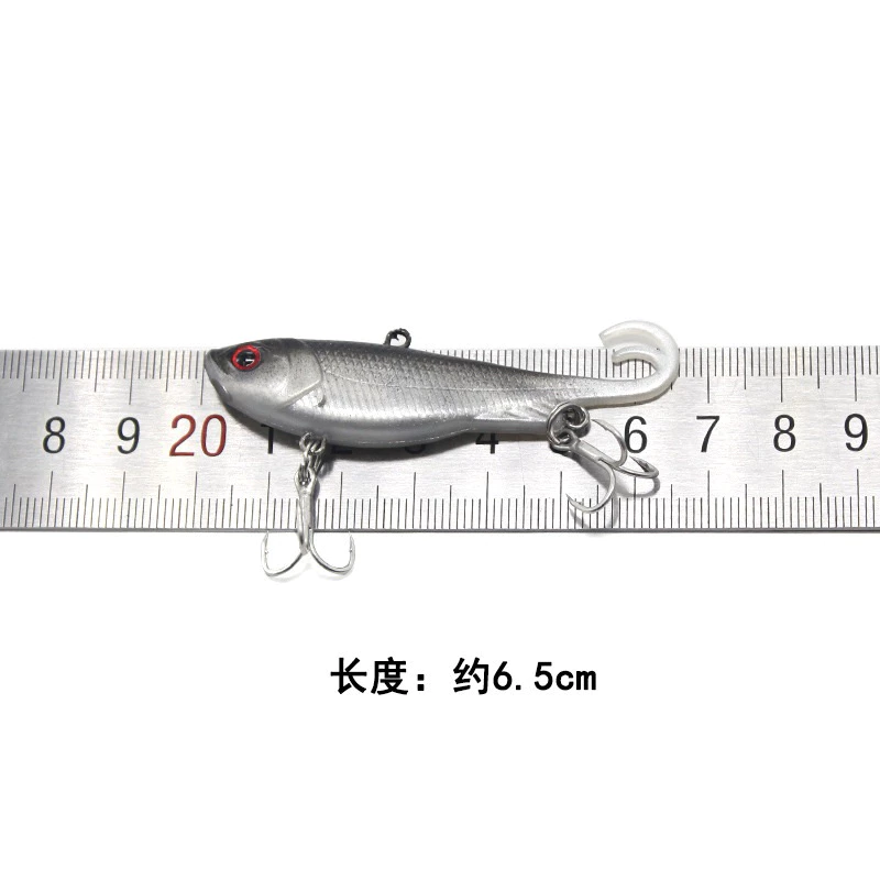 【LUREER】 雙捲尾 軟魚VIB 13克 《搭配血槽三本鉤》 捲仔必殺 路亞 軟蟲 VIB 軟魚 捲尾