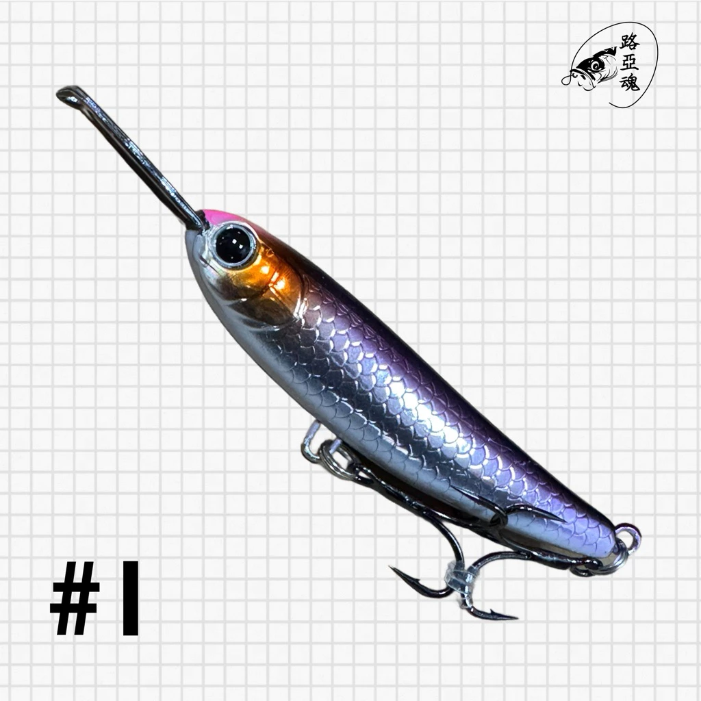 【LUREER】 RISER BAIT 006 金屬舌板 自動鉛筆 路亞 鉛筆 海鱸 岸拋 捲仔 004