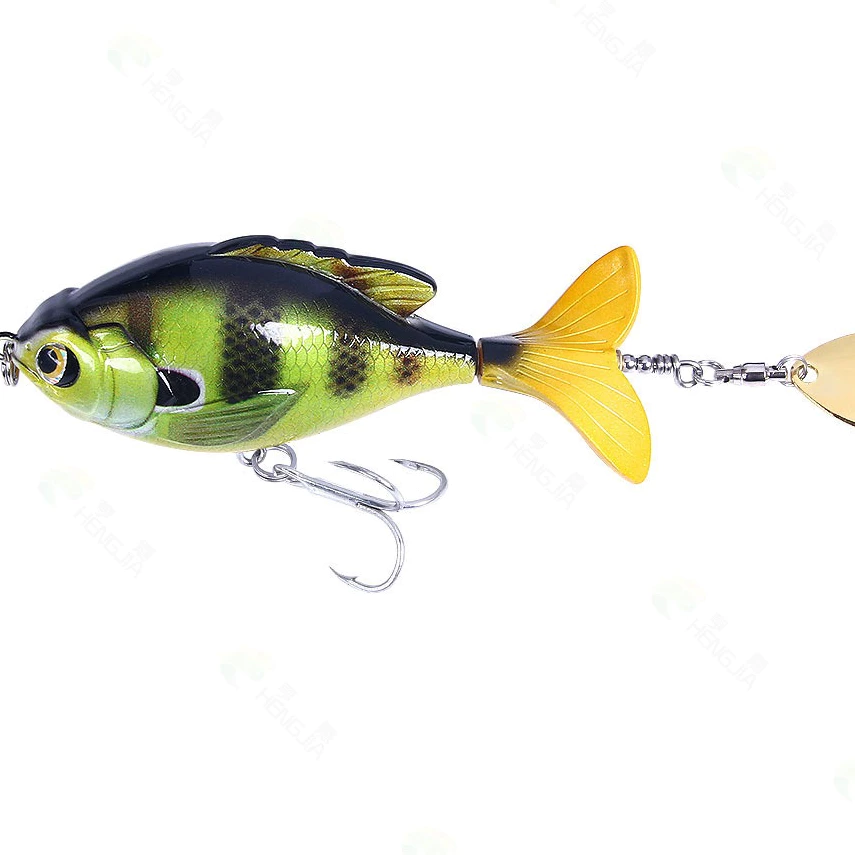 【LUREER】 胖魚拖拉機 16.5克 <螺旋槳+亮片> 路亞 水表餌 魚虎 黑鱸 拖拉機