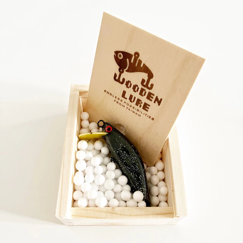 【LUREER】wooden 手作路亞 「出清」木製米諾 7.4克 附精美木盒 路亞 米諾 捲仔 手工餌