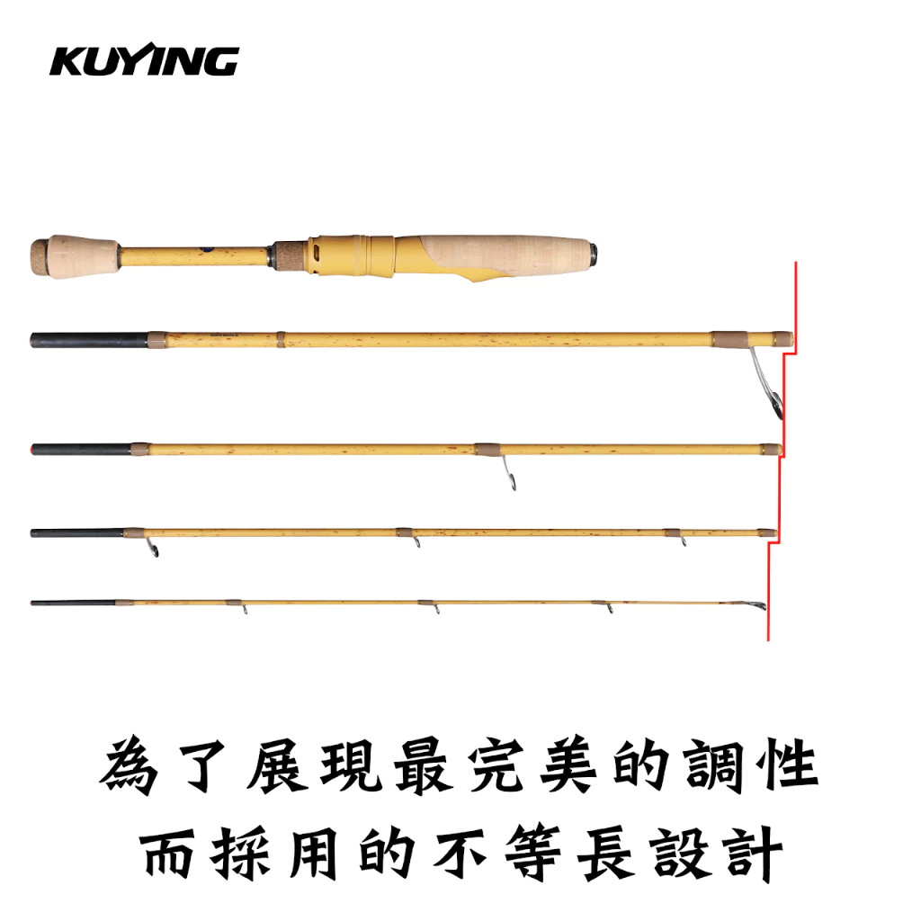 【LUREER】 KUYING 酷影 自由行者 多節旅竿 <2026新款> 附免責卡 路亞竿 泛用竿 旅行竿