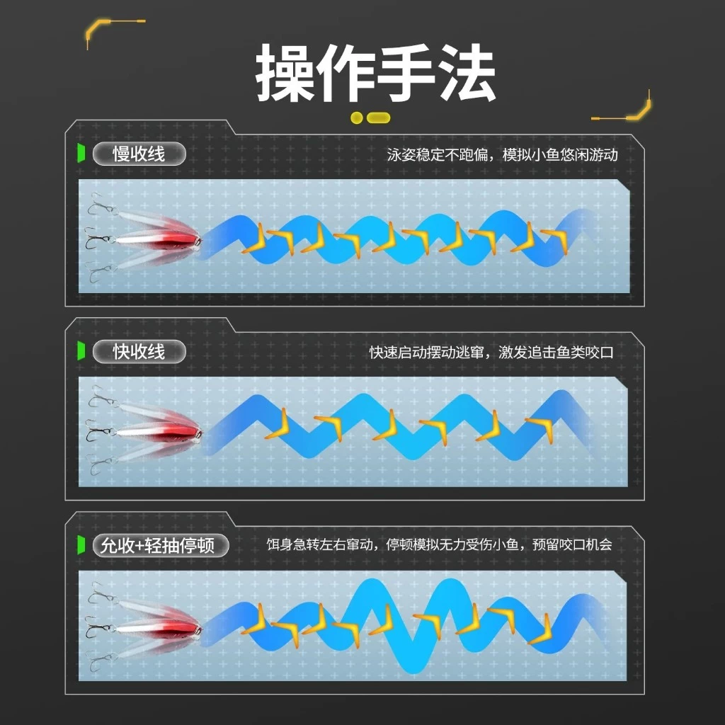 【LUREER】浮水米諾 4.3克 <內置響珠> 淺場必備 專為小型魚設計 路亞 米諾 微物