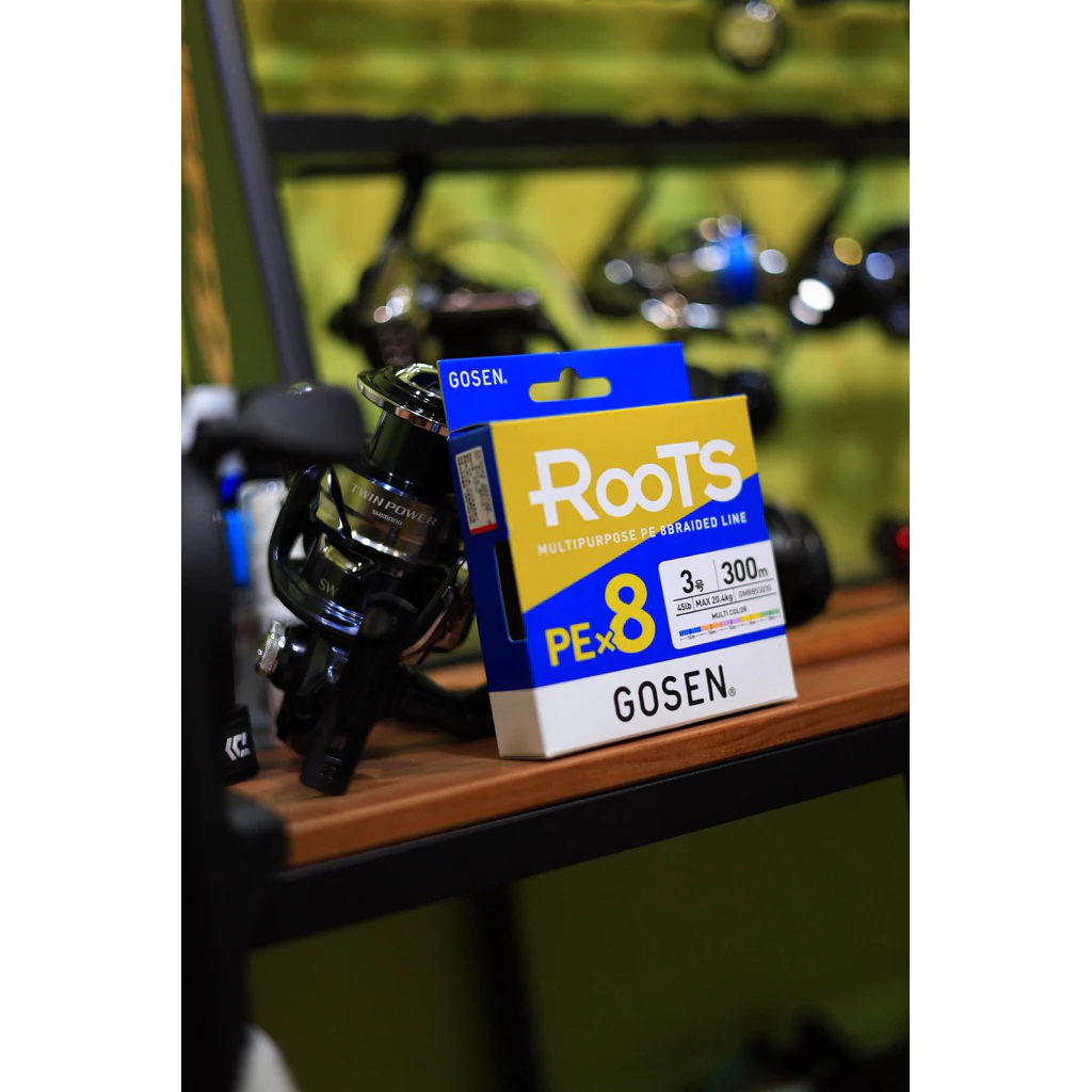 【LUREER】 GOSEN ROOTS PE線 X8 <日本製 最佳平衡PE線> 泛用 岸拋 黑鱸 根魚 路亞