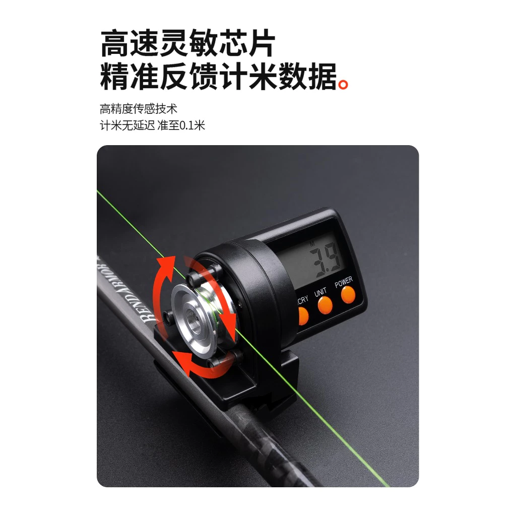 【LUREER】 電子/機械 記米器 <捲線器墊線必備> 路亞 紡車 小烏龜 PE線 上線器 捲線器