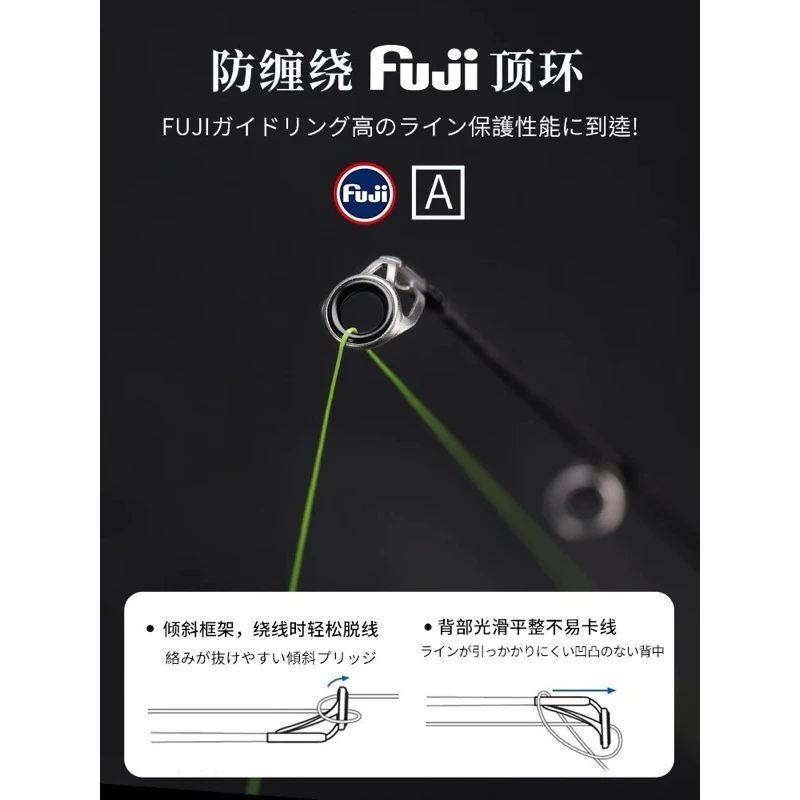 【LUREER】 釣之屋 TSURINOYA 海鱸竿 5節便攜 《全fuji 配件》 路亞竿 海水 岸拋竿 根魚竿