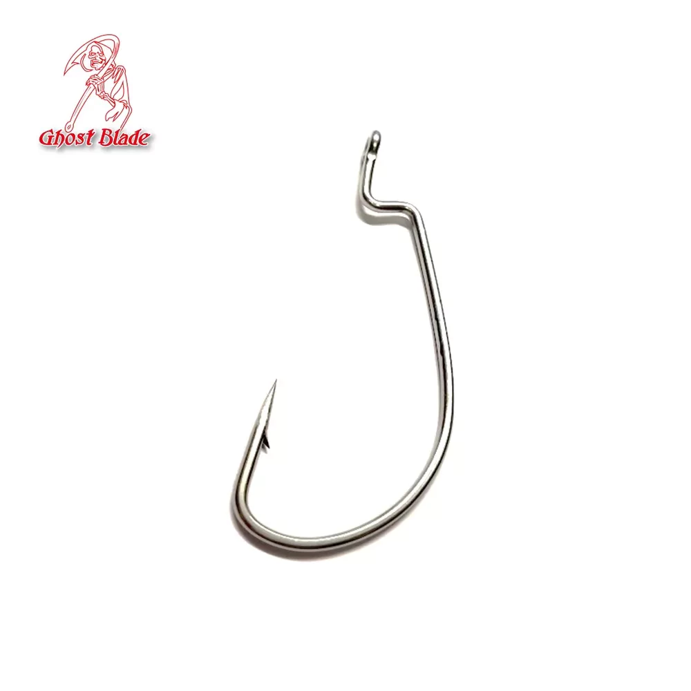 【LUREER】 鬼刃 Ghost Blade 0677 窄腹 大物曲柄鉤 <不鏽鋼> 路亞 曲柄鉤 魚虎 石斑 熱狗