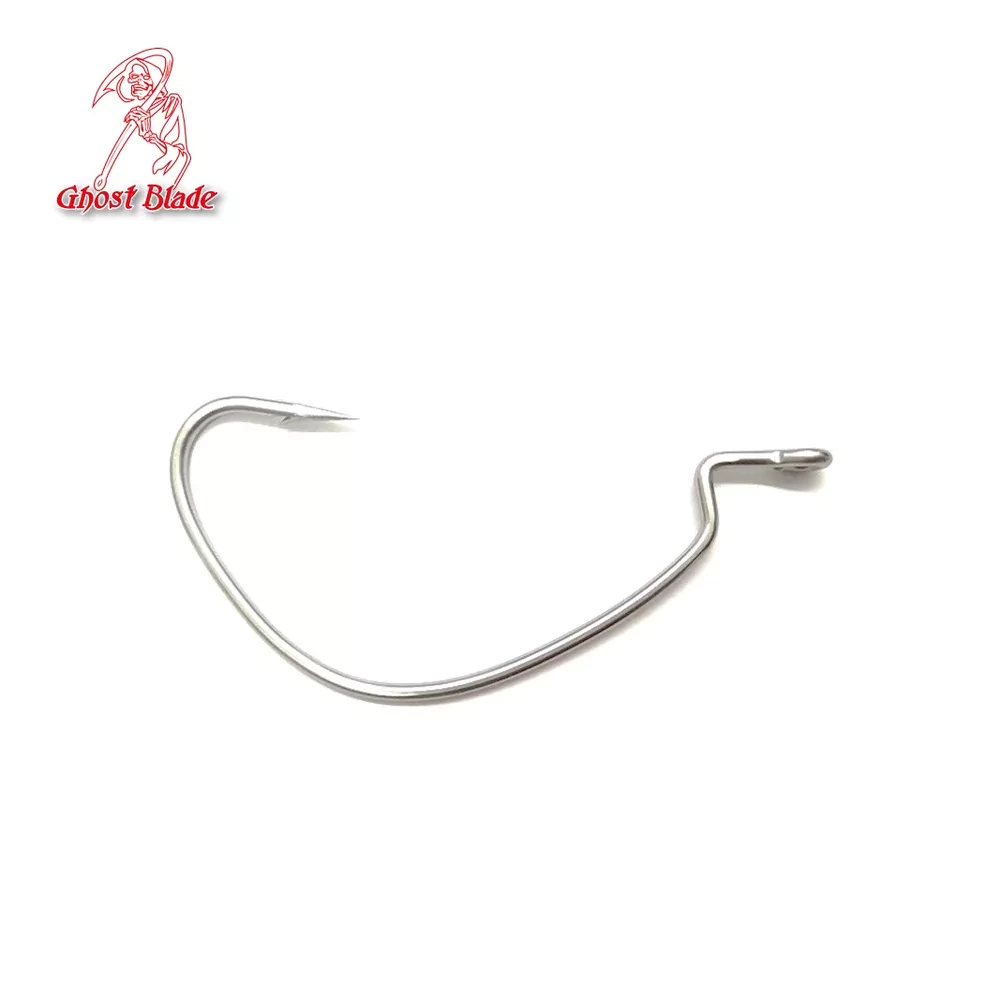 【LUREER】 鬼刃 Ghost Blade 0671 大物曲柄鉤 <不鏽鋼> 路亞 曲柄鉤 魚虎 石斑 熱狗